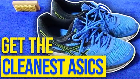 how to wash asics shoes